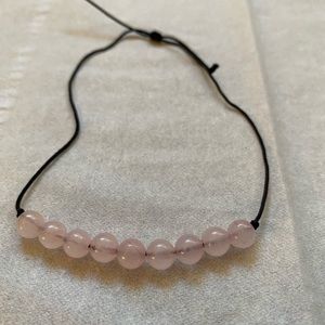Pink pearl bracelet